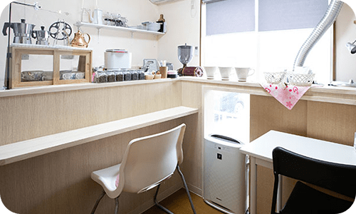 アットホームで居心地の良い場所